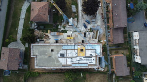 Palazzo in costruzione a Sorisole (BG)